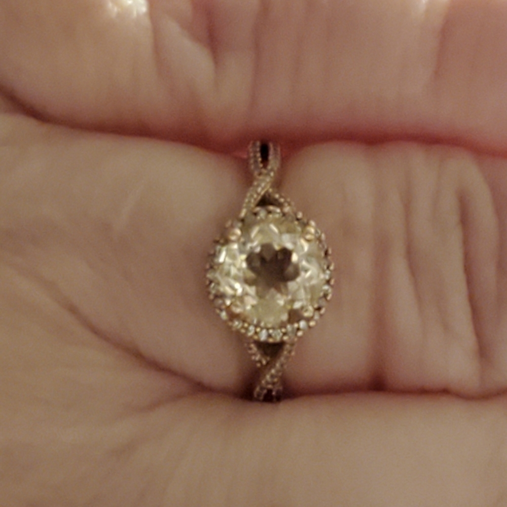 Morganite Ring